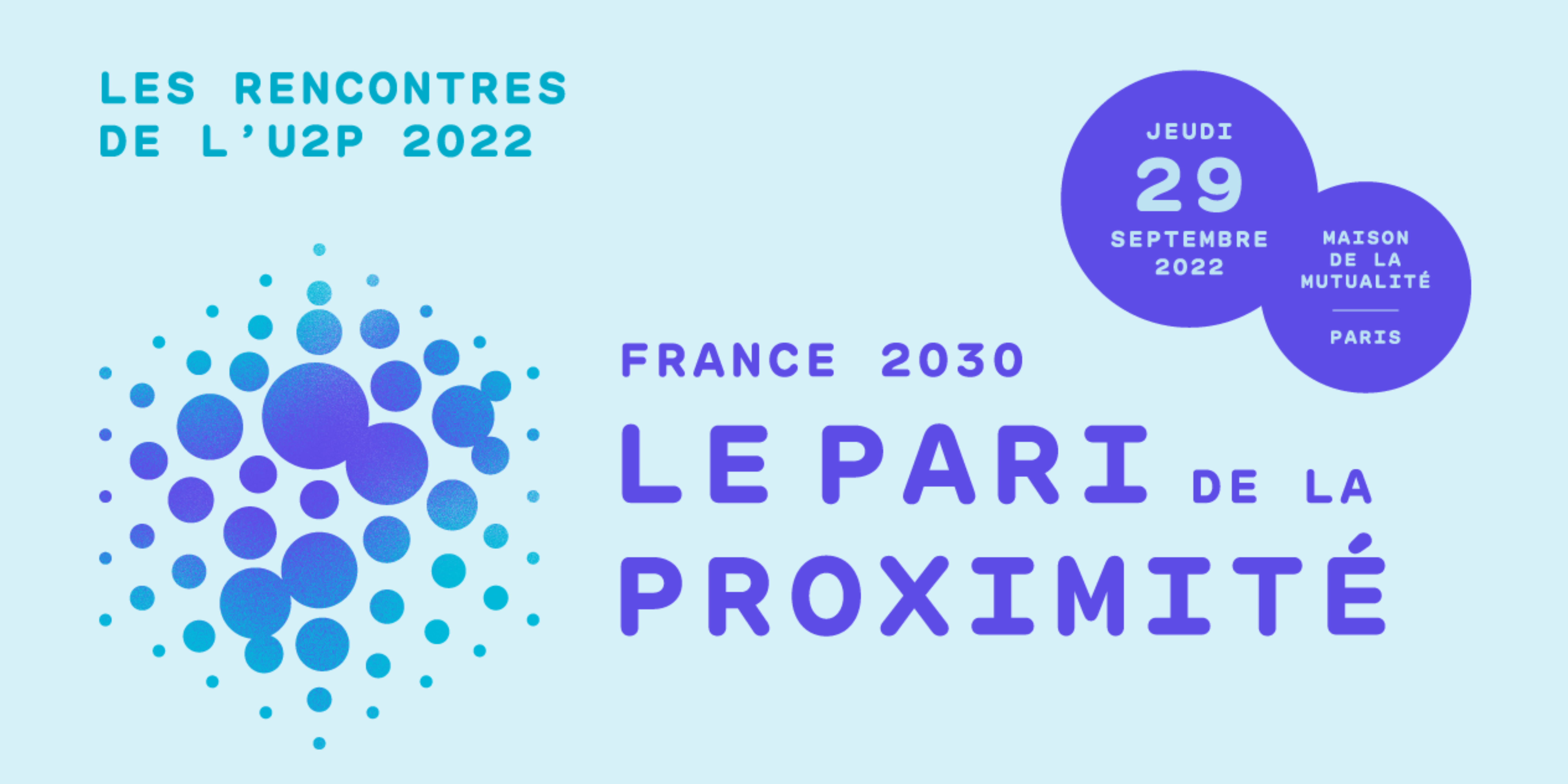 Les Rencontres de l’U2P – 29 septembre 2022