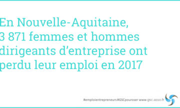 Nouvelle-Aquitaine : Observatoire de l’emploi des entrepreneurs 2018